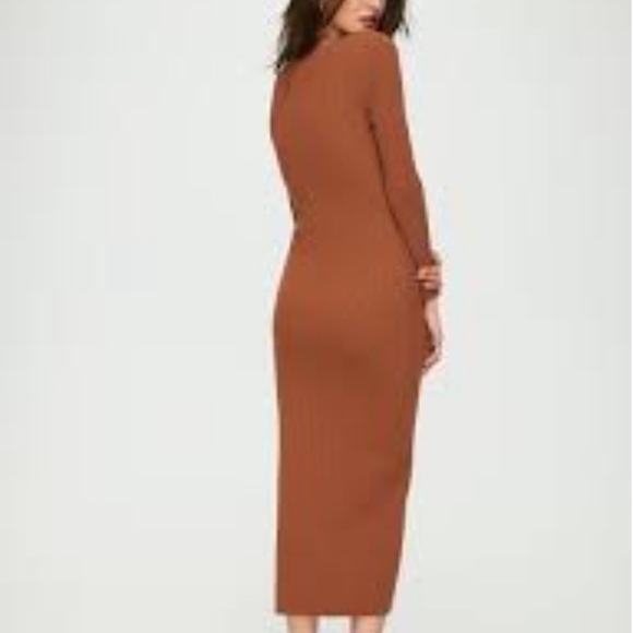 Aritzia Wilfred Maeve dress BLACK - Picture 3 of 6